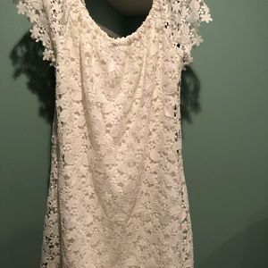 White Lace Ralph Lauren Dress